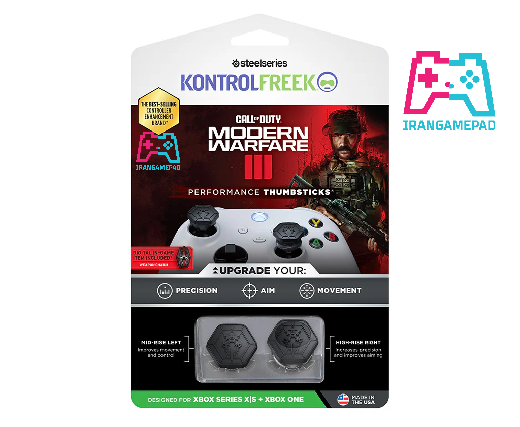 روکش جوی استیک کنترل فریک طرح COD MWIII برای Xbox X|S/One