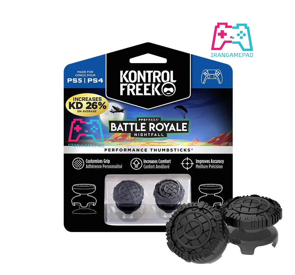 روکش جوی استیک کنترل فریک طرح Battle Royale برای Black-PS5/PS4