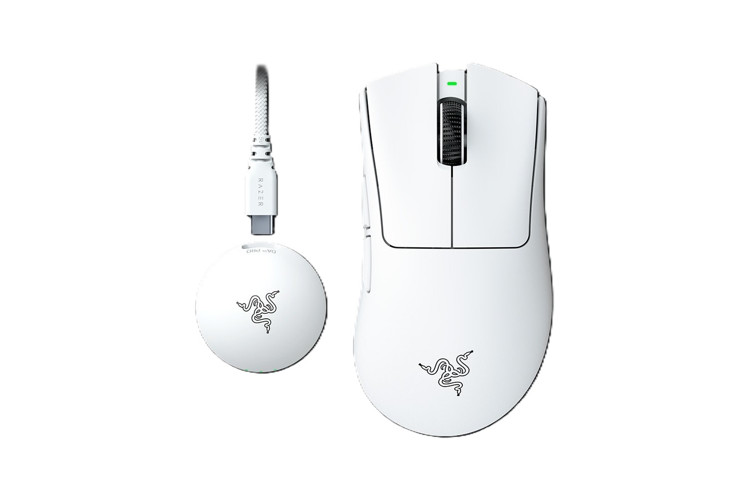 موس گیمنیگ Razer DeathAdder V4 Pro-White