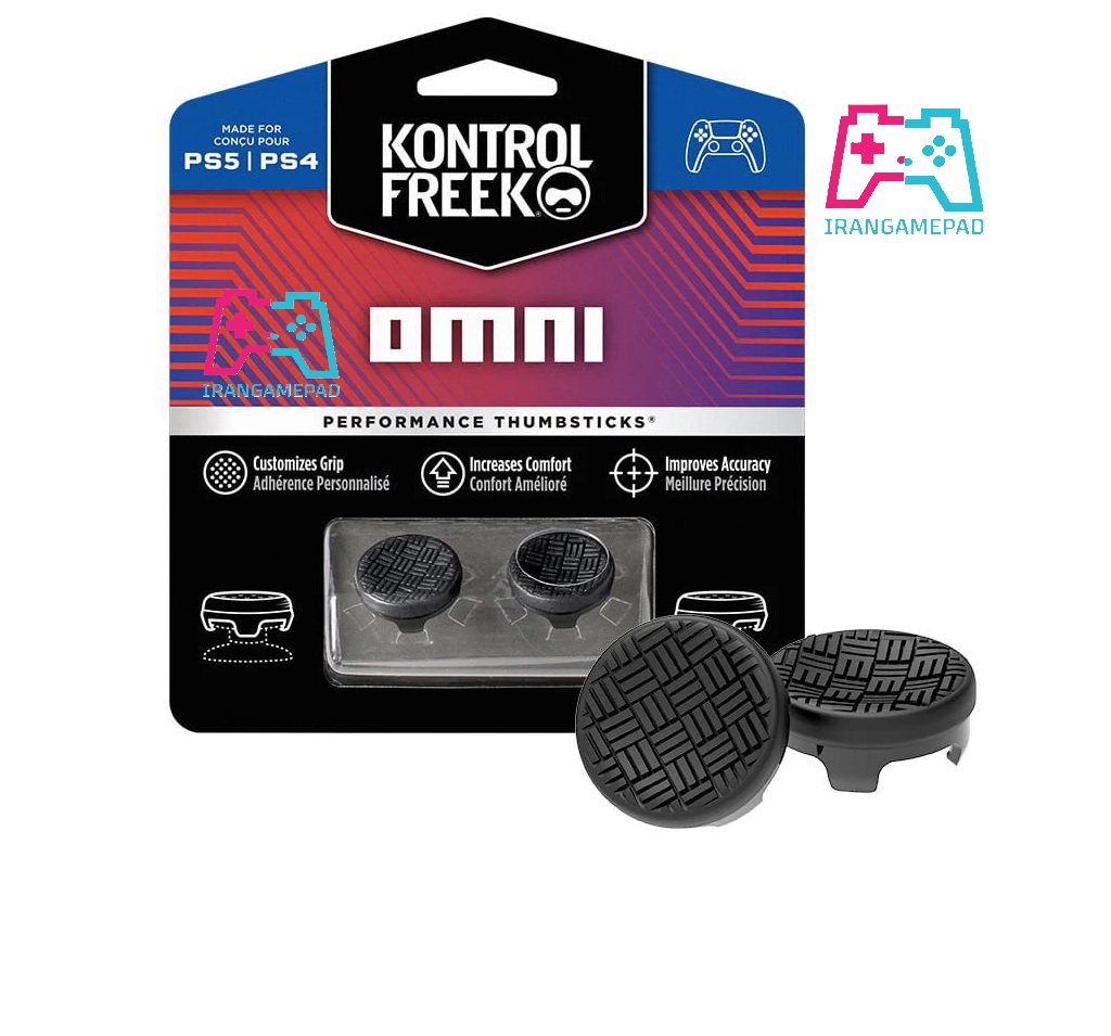 روکش جوی استیک کنترل فریک طرح omni برای PS5/PS4