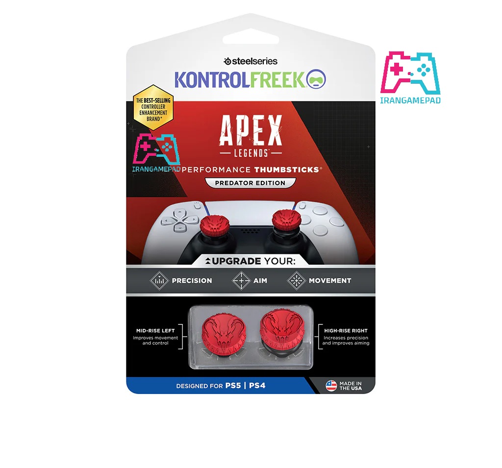 روکش جوی استیک کنترل فریک طرح Apex Legends Predator برای PS5/PS4