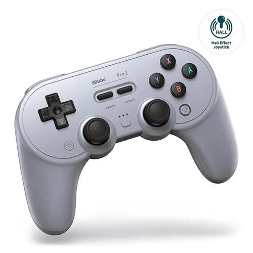 دسته بازی بلوتوثی 8BitDo مدل silver - Pro 2