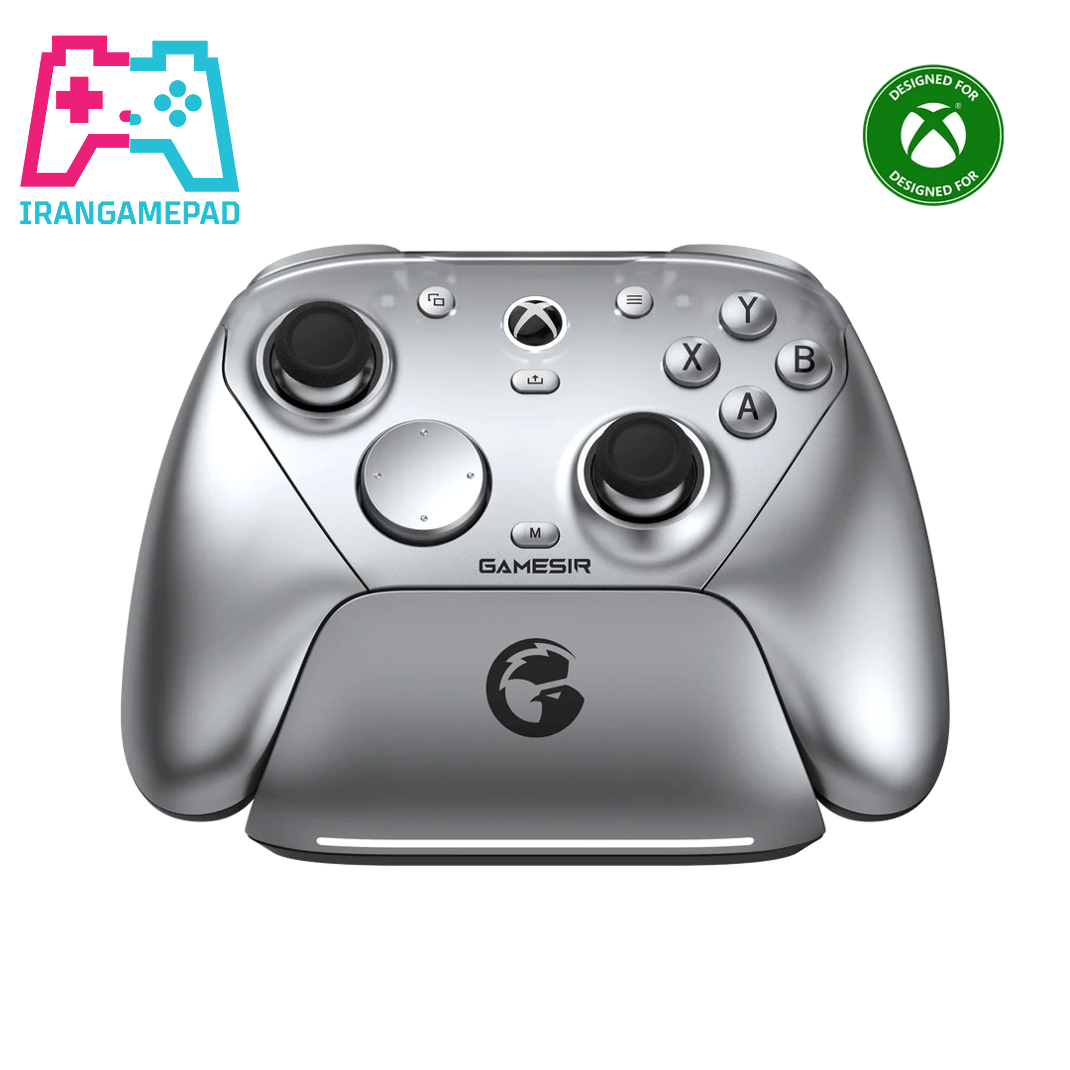 دسته بازی گیمسر مدل جی ۷ پرو - GameSir G7 Pro - نقره ای متالیک