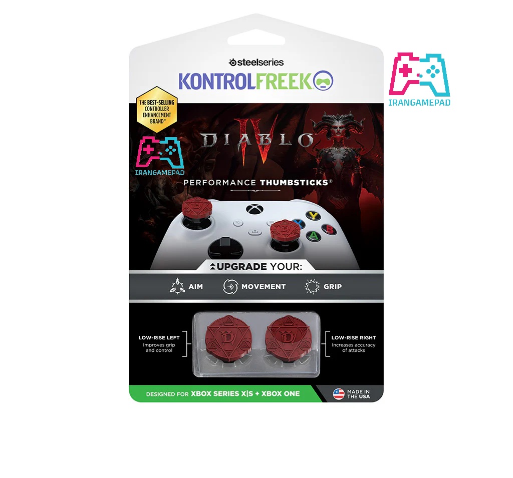 روکش جوی استیک کنترل فریک طرح Diablo IV برای Xbox X|S/One