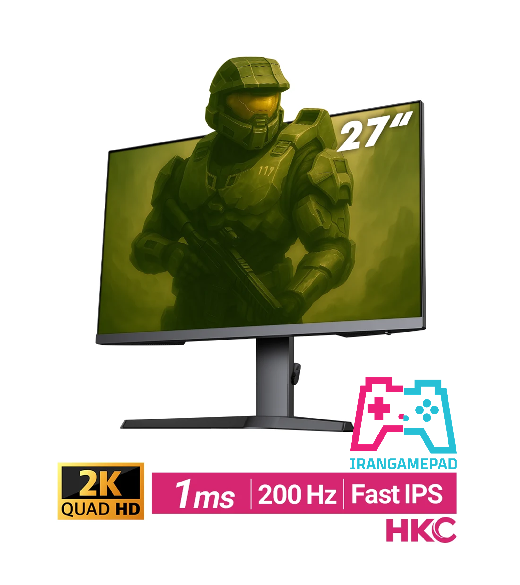 HKC MG27H13Q200 RGB 27 inch QHD Gaming Monitor