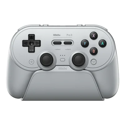 دسته بازی بلوتوثی 8BitDo مدل Silver - Pro 3