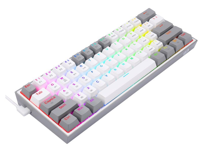 Redragon K617 Fizz - White Gray