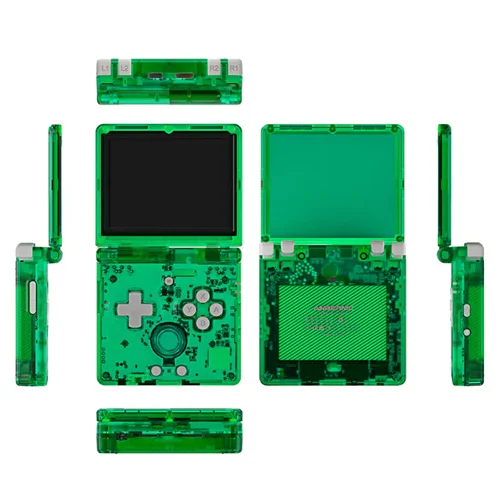 کنسول دستی انبرنیک مدل ANBERNIC - RG35XXSP (لینوکس ۶۴ بیتی جدید) - Green
