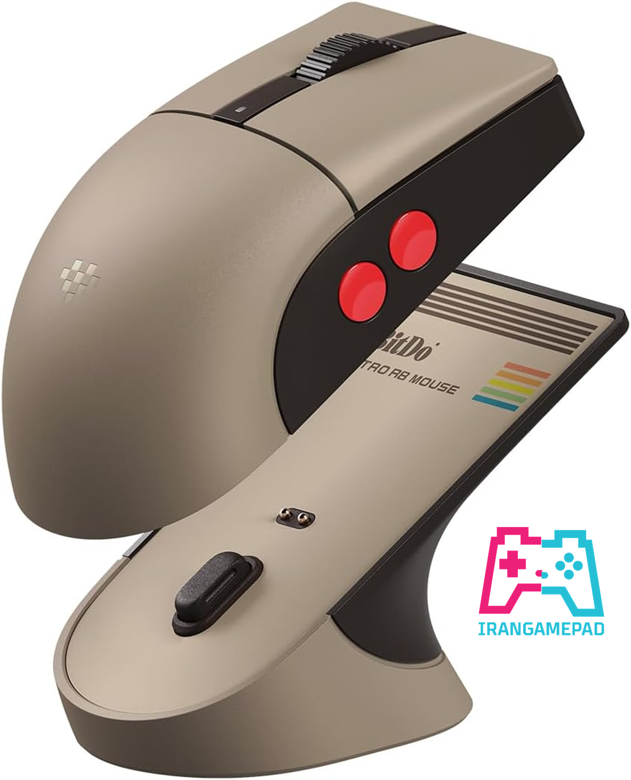 ماوس ۸بیتدو رترو آر8 سی 64 ادیشن - 8BitDo Retro R8 Mouse C64 Edition