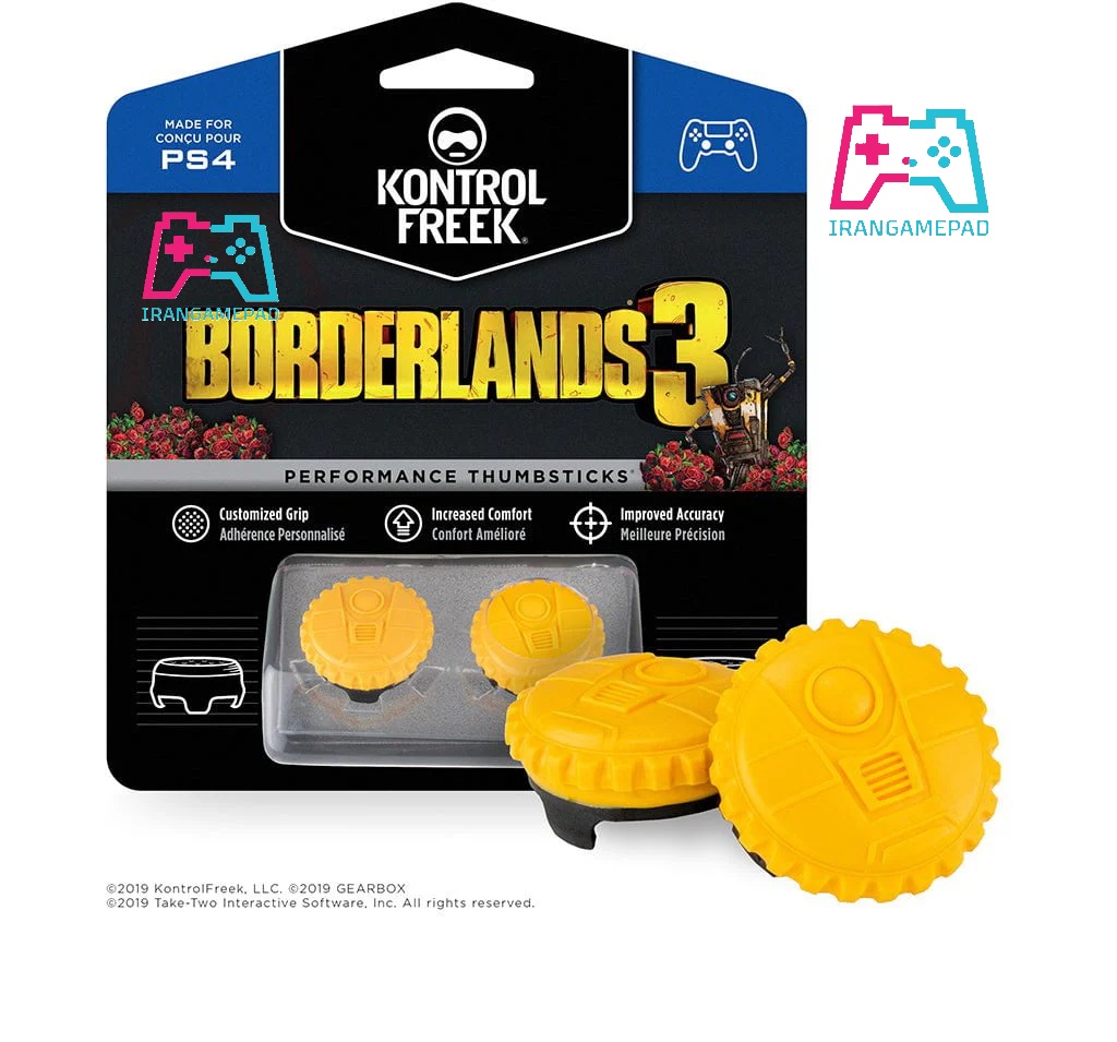 روکش جوی استیک کنترل فریک طرح بردرلندز 3 برای PS5/PS4