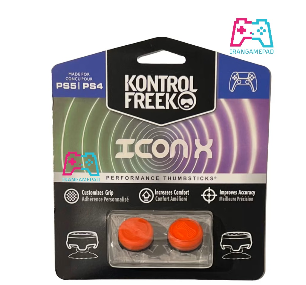 روکش جوی استیک کنترل فریک طرح Icon x برای  PS5/PS4