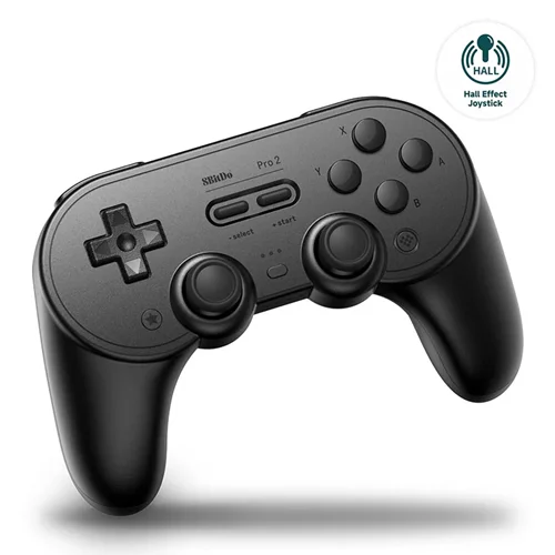 دسته بازی بلوتوثی 8BitDo مدل Black - Pro 2