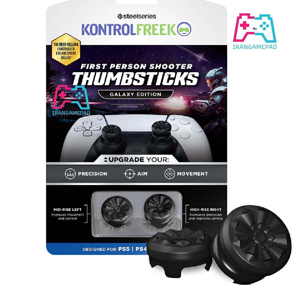 روکش جوی استیک کنترل فریک طرح Galaxy برای PS5/PS4