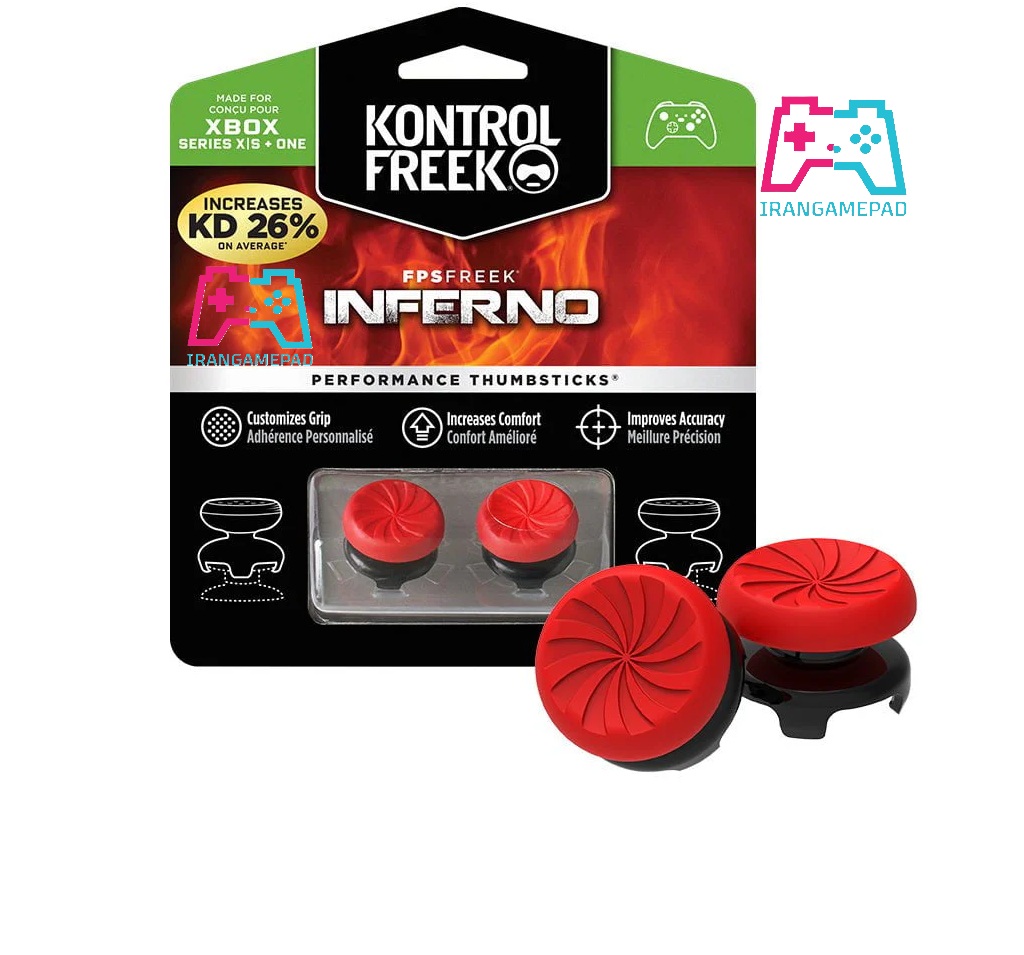 روکش جوی استیک کنترل فریک طرح Inferno برای Xbox X|S/One