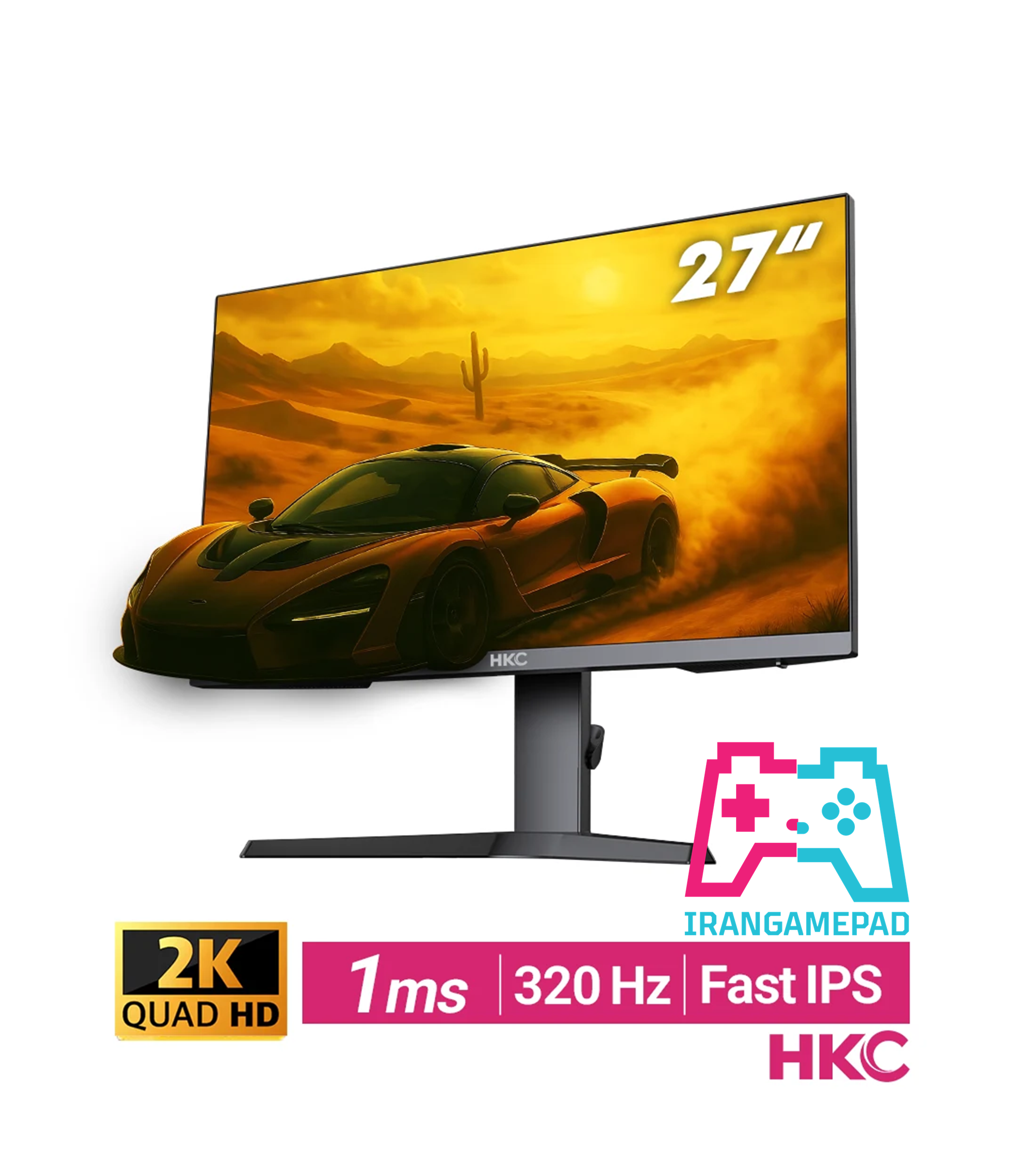 HKC MG27H13Q320 RGB 27 inch QHD Gaming Monitor